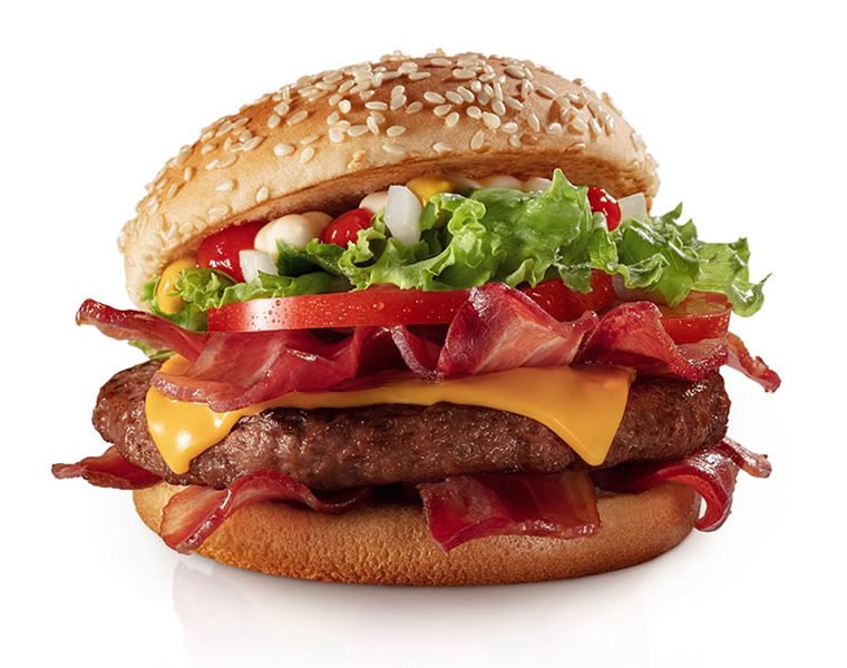 McNífico com 10 bacons e o Grand McNífico Bacon