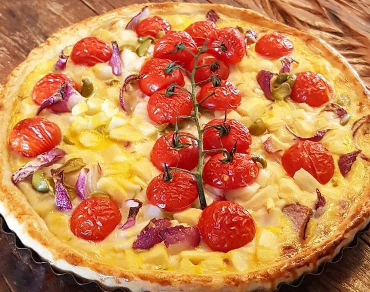 Que tal trocar o arroz e feijão por uma torta delícia